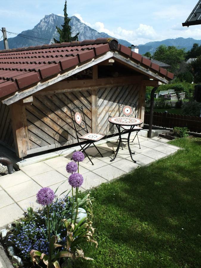 אלטמונסטר Ferienhaus In Der Schlipfing Mit Garten מראה חיצוני תמונה